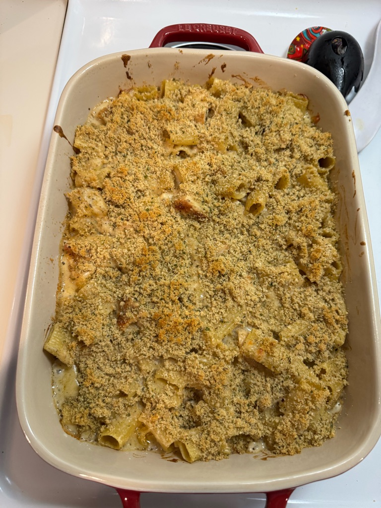 Cajun Chicken Alfredo Bake